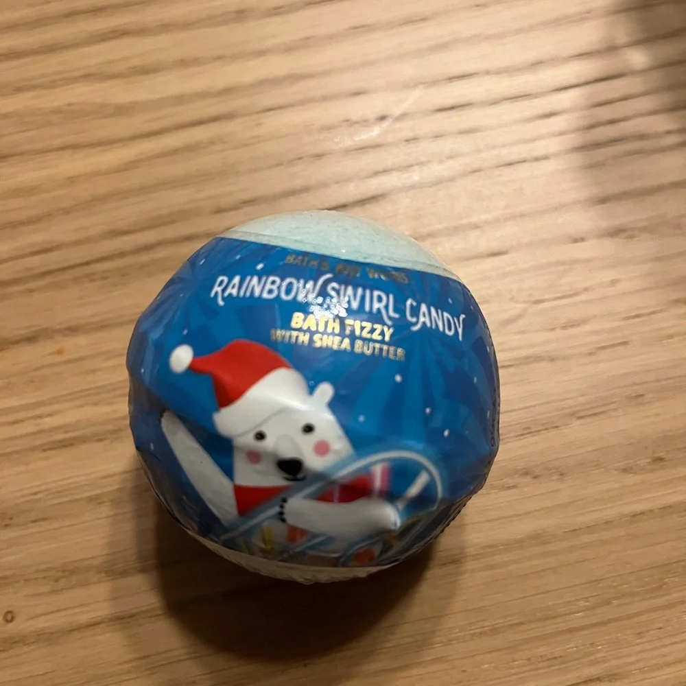 Bath & Body Works Bath Fizzy. Rainbow Swirl Candy.